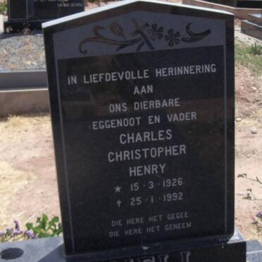 PENNELL Charles Christopher Henry 1926-1992