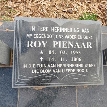 PIENAAR Roy 1953-2006