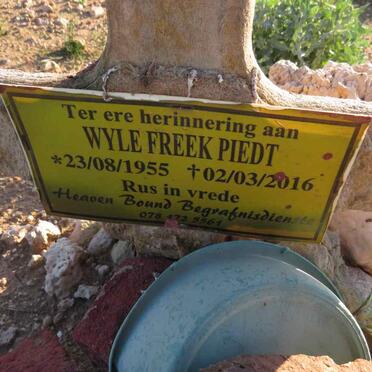 PIEDT Freek 1955-2016