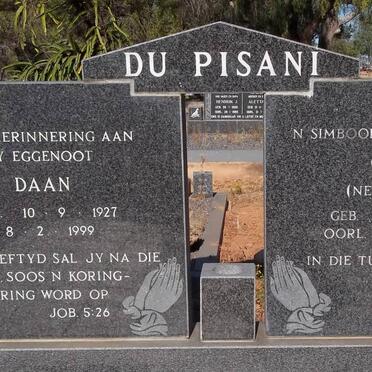 PISANI Daan, du 1927-1999 &amp; Olivia BARNARD 1931-1992