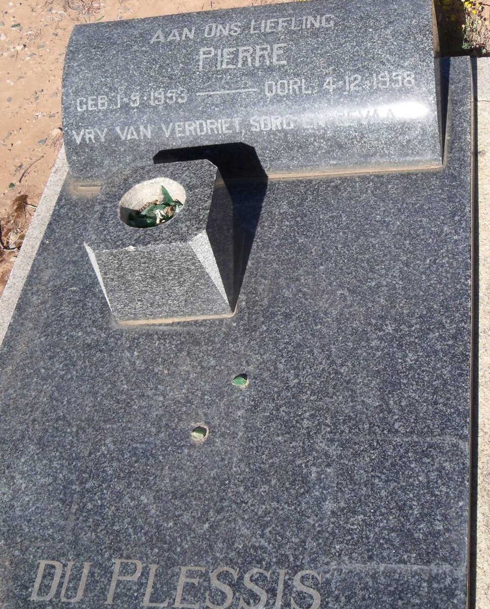 PLESSIS Pierre, du 1953-1958