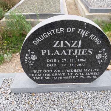 PLAATJIES Zinzi 1986-2011