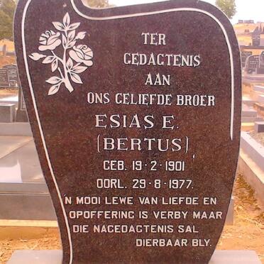 PLESSIS Esias E., du 1901-1977