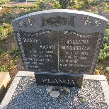 PLANGA Basket Manayi 1899-1975 & Angelina Nonqabuzana 1900-1990