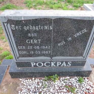 POCKPAS Gert 1942-1987