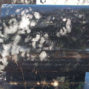 POTGIETER Catherina Jacobs nee KELLER 1881-1964