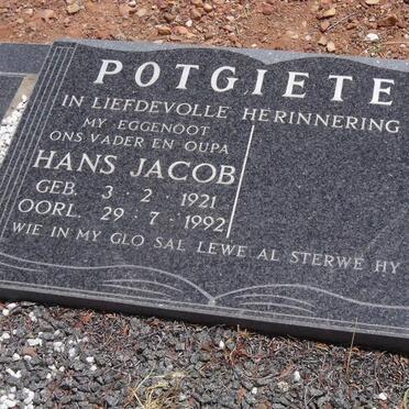 POTGIETER Hans Jacob 1921-1992