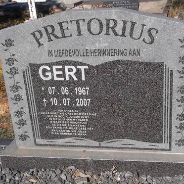 PRETORIUS Gert 1967-2007
