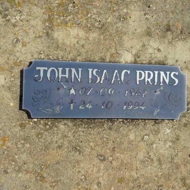 PRINS John Isaac 1962-1994