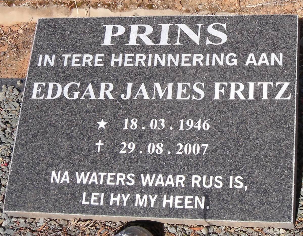 PRINS Edgar James Fritz 1946-2007