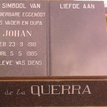 QUERRA Johan, de la 1918-1985