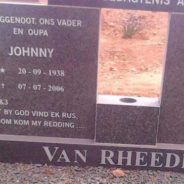 RHEEDE Johnny, van 1938-2006