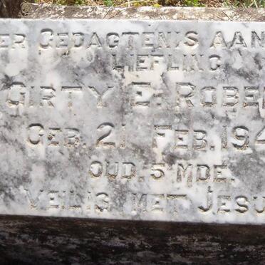 ROBERTS Girty E. 1942-1942