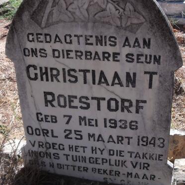 ROESTORF Christiaan T. 1936-1943