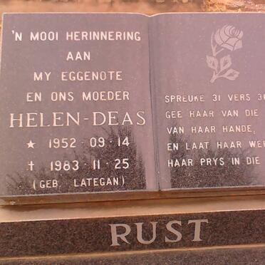 RUST Helen-Deas 1952-1983