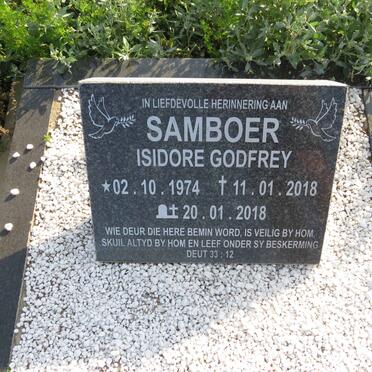 SAMBOER Isidore Godfrey 1974-2018