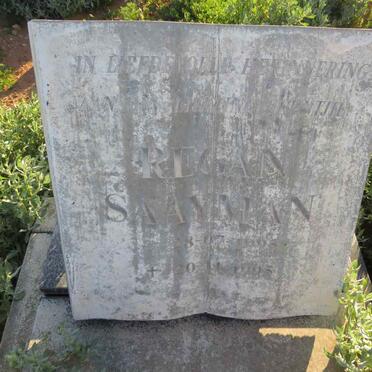 SAAYMAN Regan 1995-1995