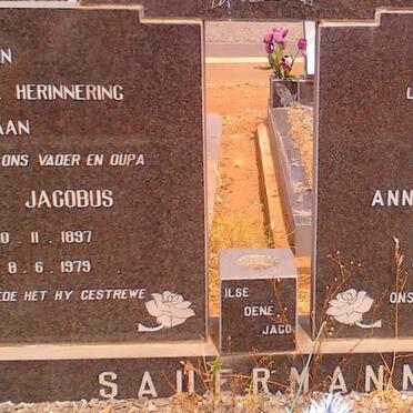 SAUERMANN Samuel Jacobus 1897-1979 &amp; Anna Aletta Julia 1906-1994