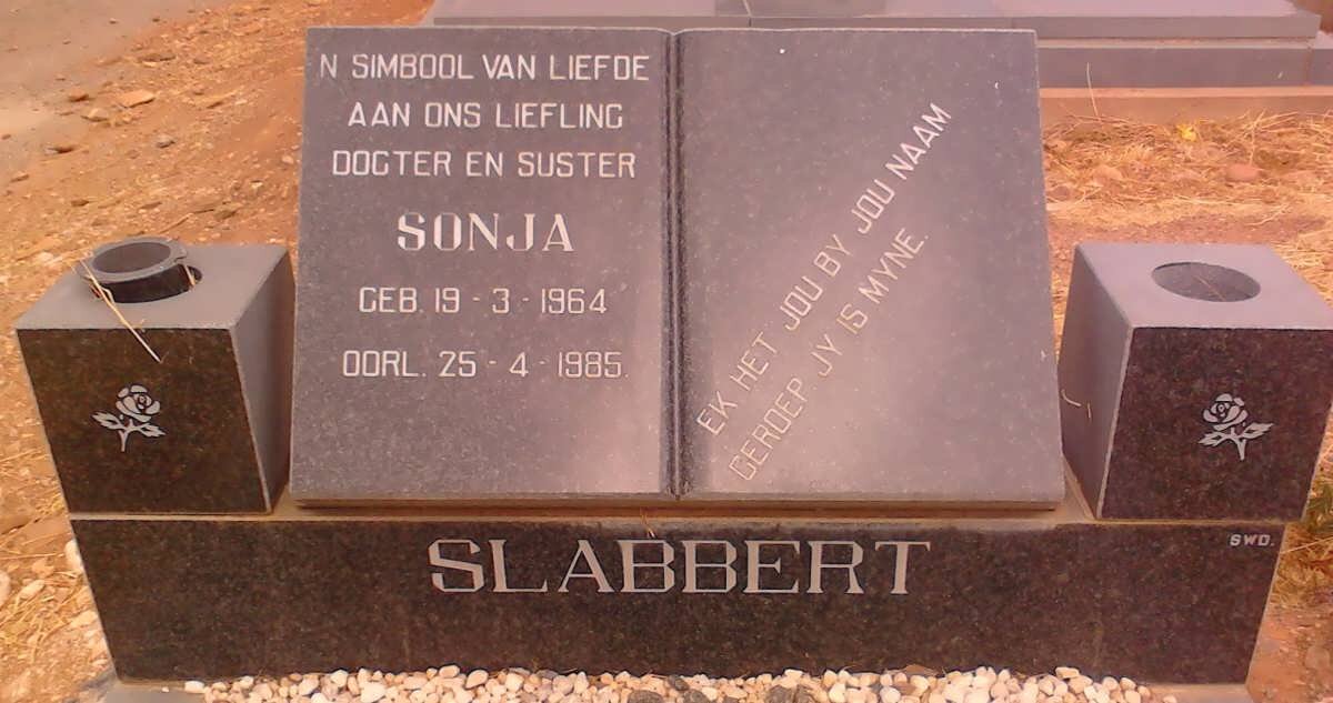 SLABBERT Sonja 1964-1985