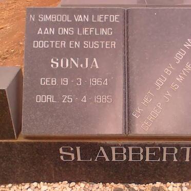SLABBERT Sonja 1964-1985