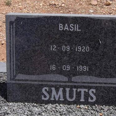 SMUTS Basil 1920-1991
