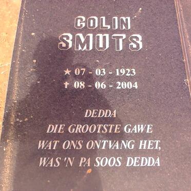 SMUTS Colin 1923-2004