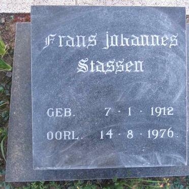 STASSEN Frans Johannes 1912-1976