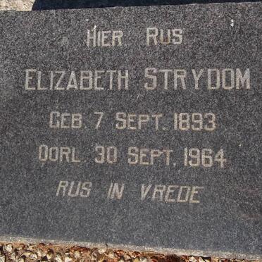 STRYDOM Elizabeth 1893-1964