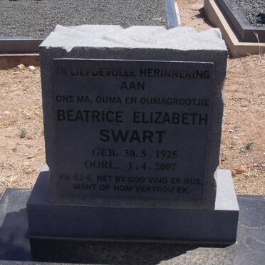 SWART Beatrice Elizabeth 1925-2007