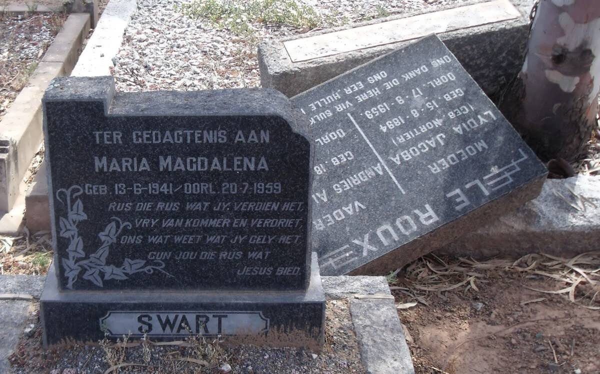 SWART Maria Magdalena 1941-1959