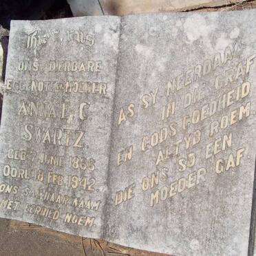 SWARTZ Anna E.C. 1866-1942