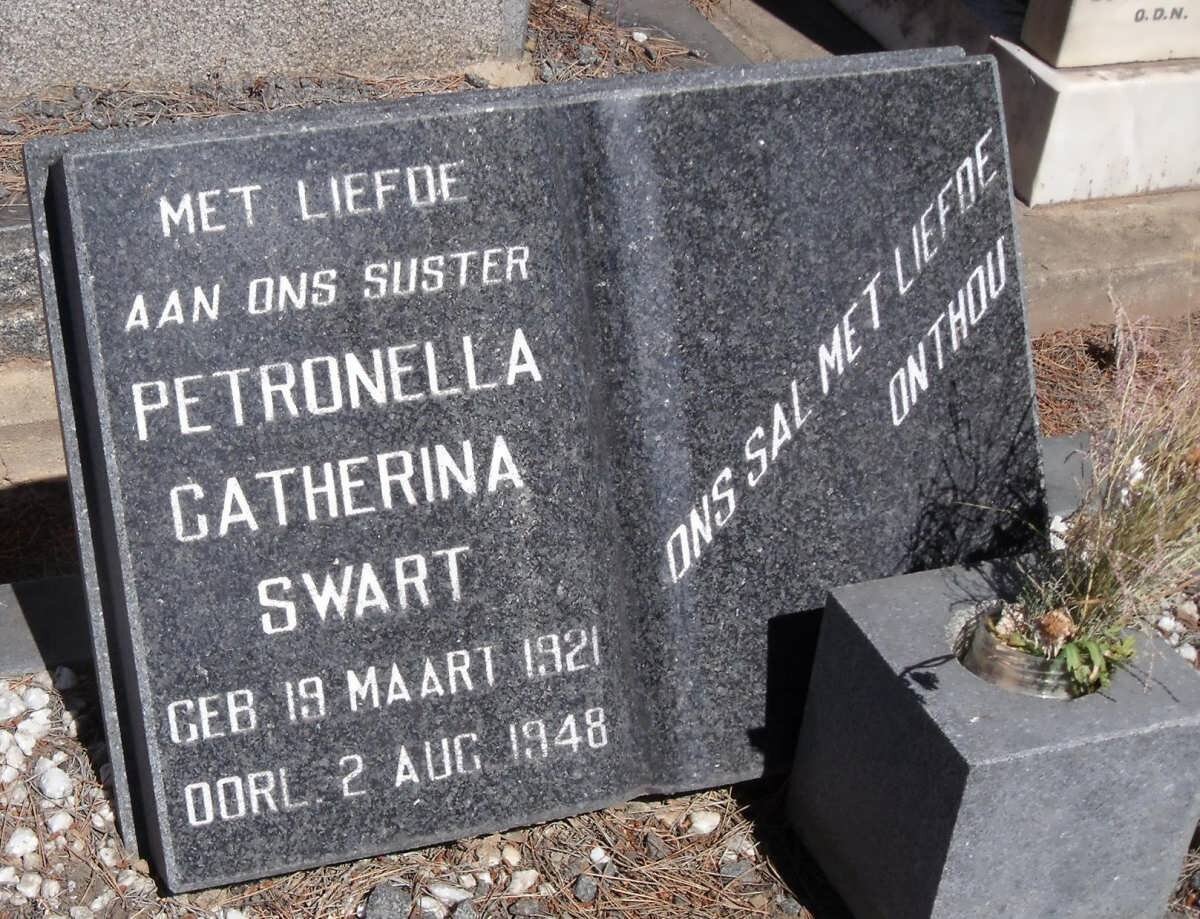 SWART Petronella Catherina 1921-1948