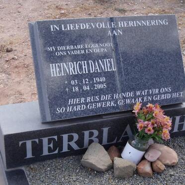 TERBLANCHE Heinrich Daniel 1940-2005