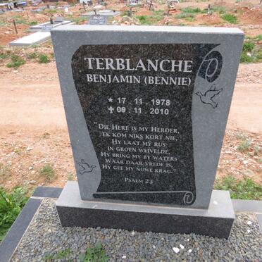TERBLANCHE Benjamin 1978-2010