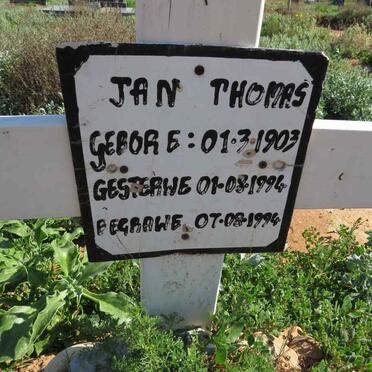 THOMAS Jan 1903-1994