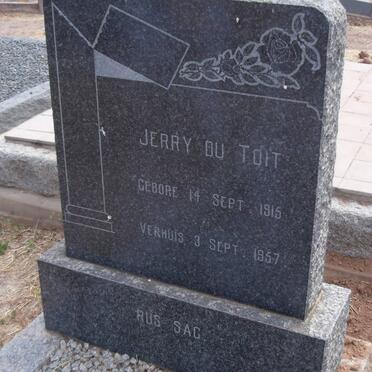 TOIT Jerry, du 1915-1957