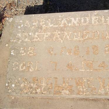 TOIT Sarel Andries Stephanus, du 1881-1941