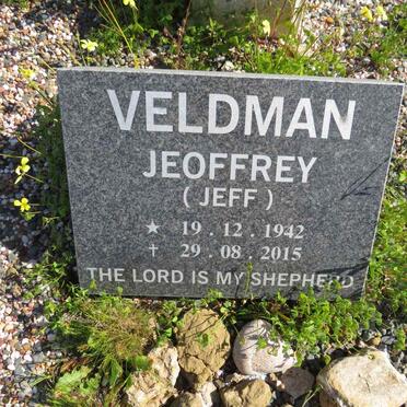 VELDMAN Jeoffrey 1942-2015