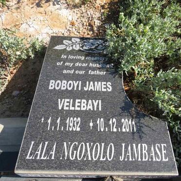 VELEBAYI Boboyi James 1932-2011