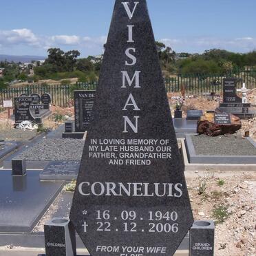 VISMAN Corneluis 1940-2006