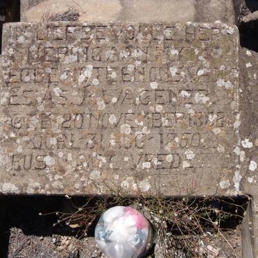 WAGENER Esias J. 1882-1950