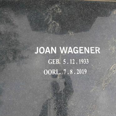 WAGENER Joan 1933-2019