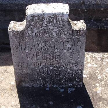 WELSH William Jacobus 1903-1950