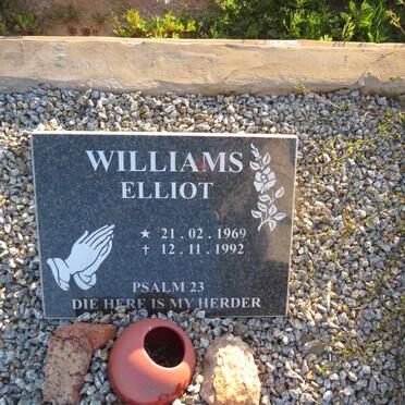 WILLIAMS Elliot 1969-1992