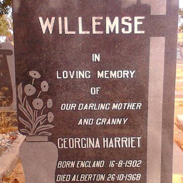 WILLEMSE Georgina Harriet 1902-1968