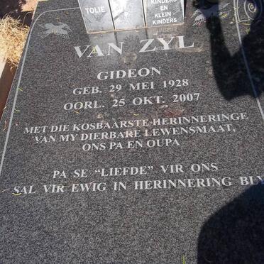 ZYL Gideon, van 1928-2007