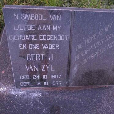 ZYL Gert J., van 1907-1977