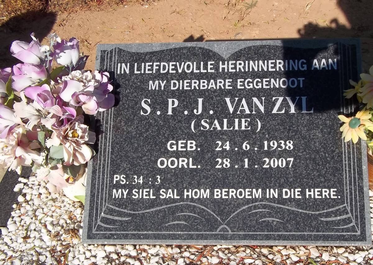 ZYL S.P.J., van 1938-2007