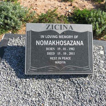 ZICINA Nomakhosazana 1982-2011