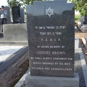 BROWN Isidore ?